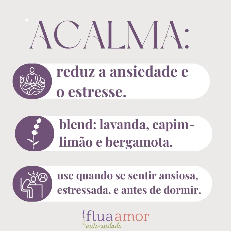 ACALMA - Perfume Terapêutico 10ml - Imagem 3